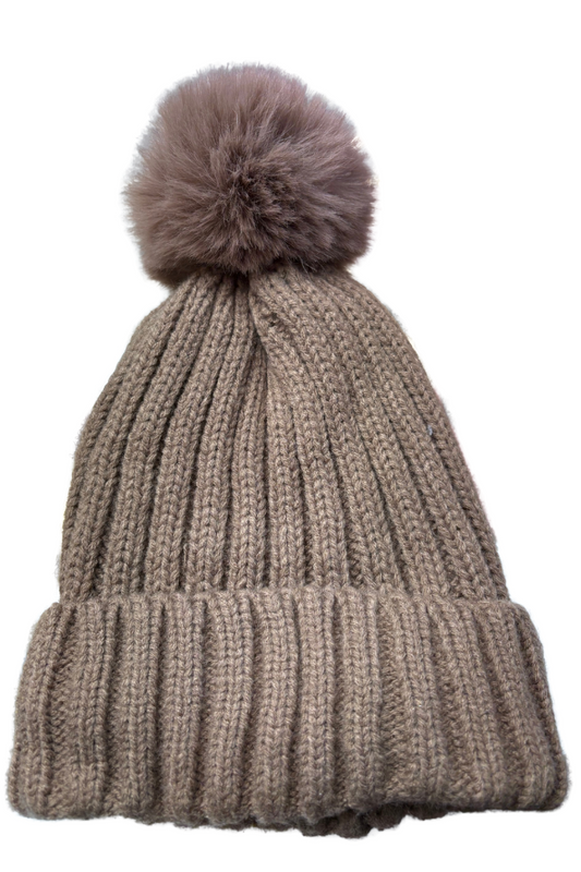 Bonnet ponpon amovible ALASKA