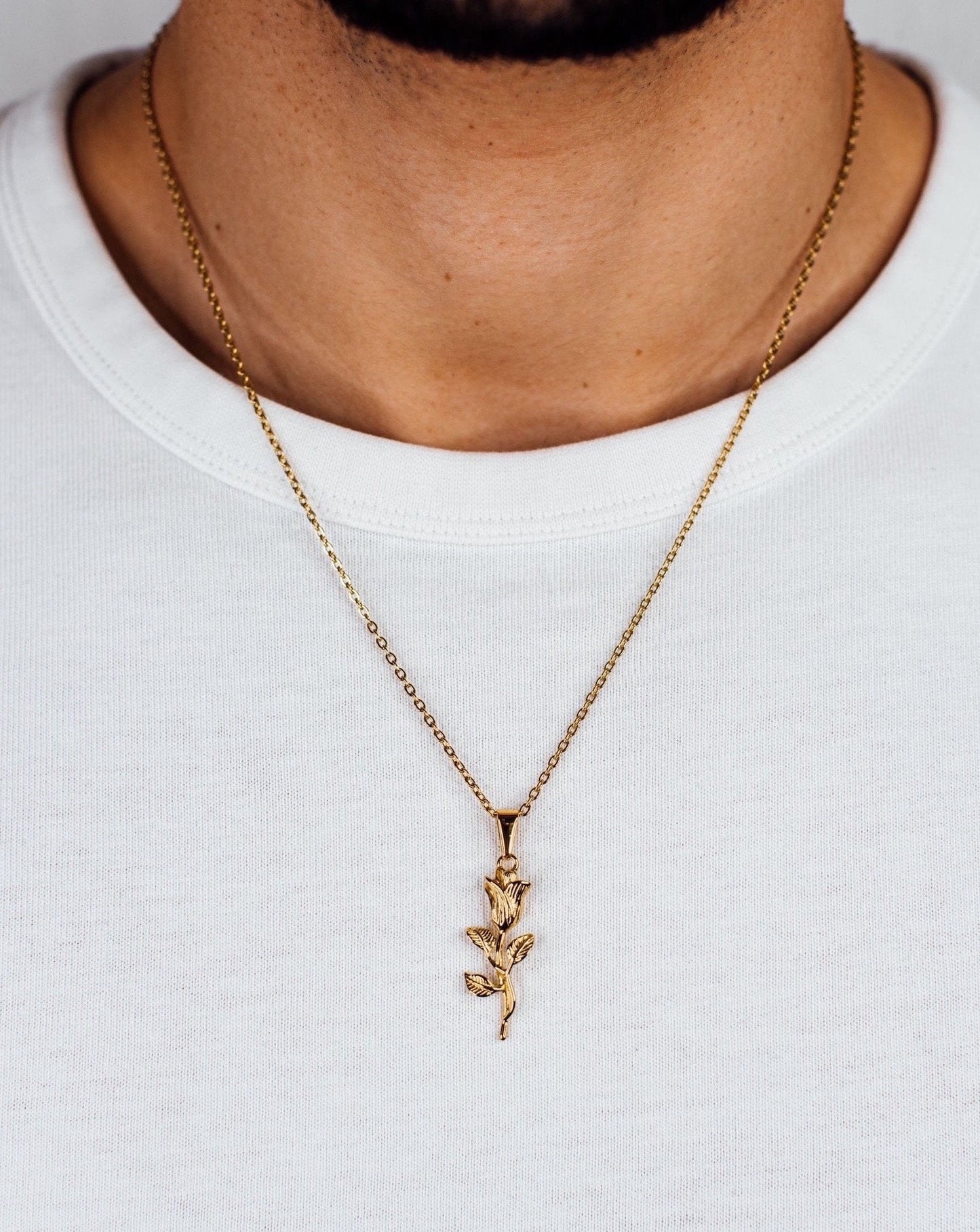 Collier ROSE mixte