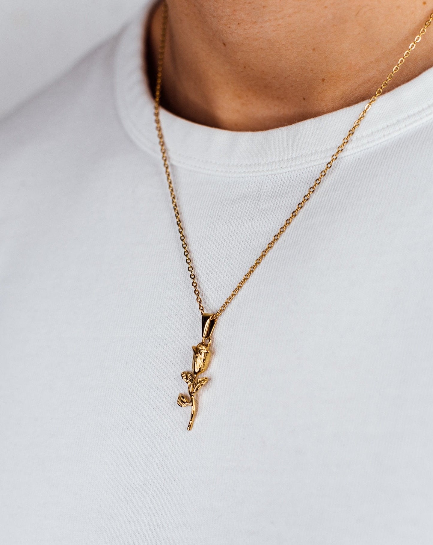 Collier ROSE mixte