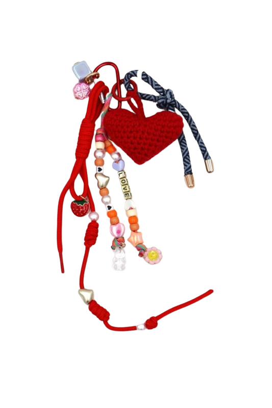 Grigri cœur rouge