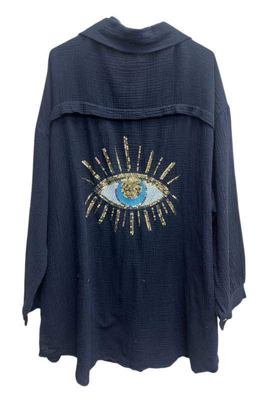 Robe chemise œil DODOMA