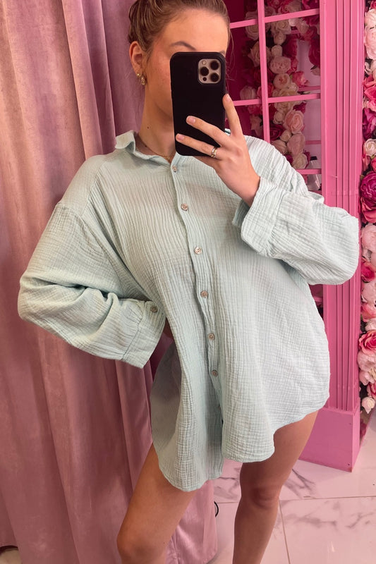 Robe chemise gaze SYDNEY